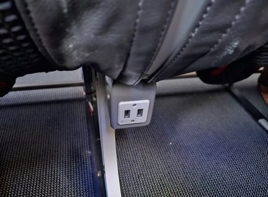 Prese di corrente in aereo