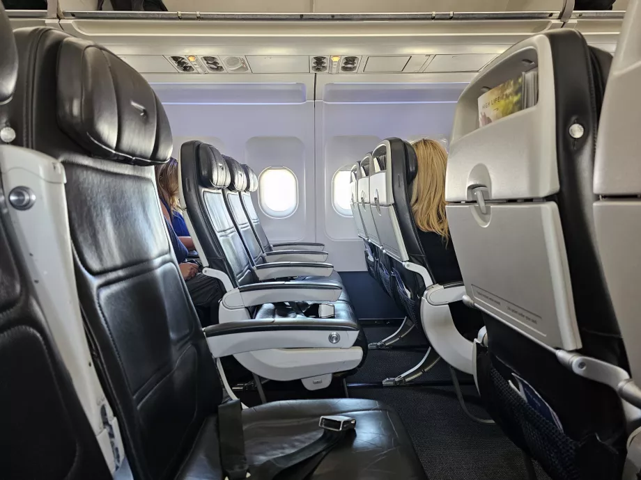Classe economica, Airbus A319