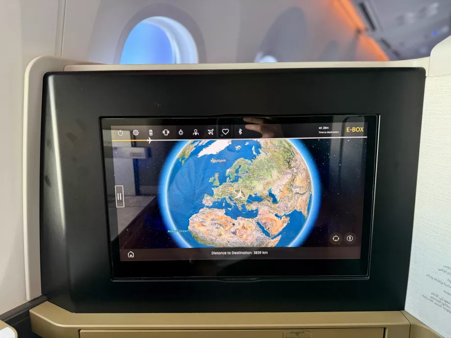 Traiettoria del volo EY156