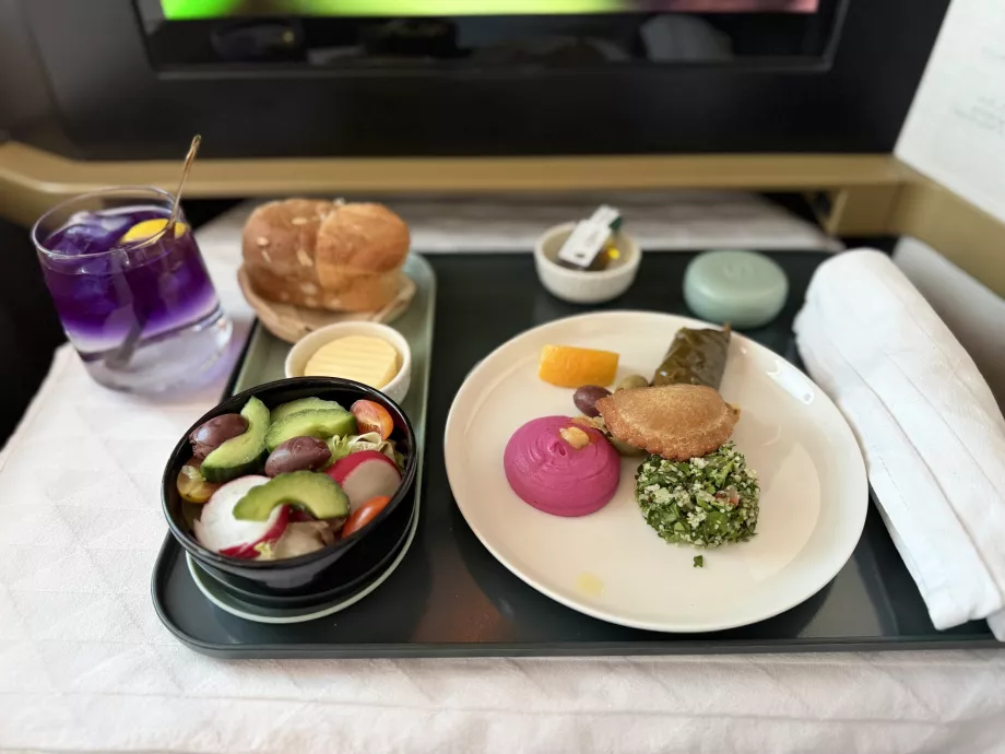 Mezze arabe e bevanda Butterfly Effect