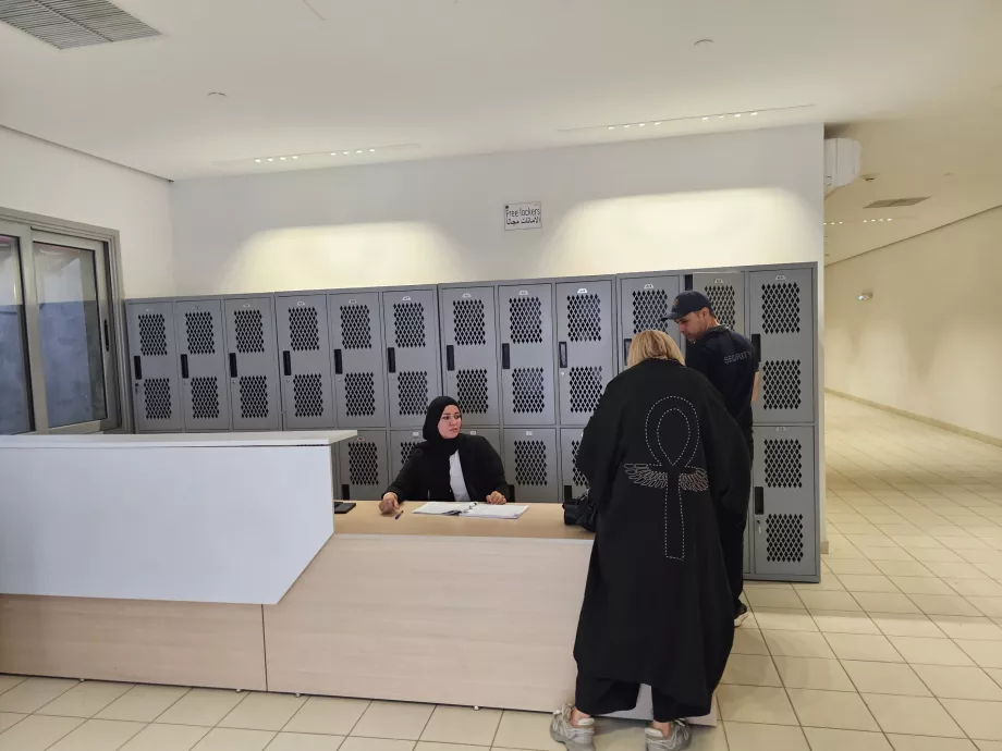 Armadietti per il deposito dei bagagli