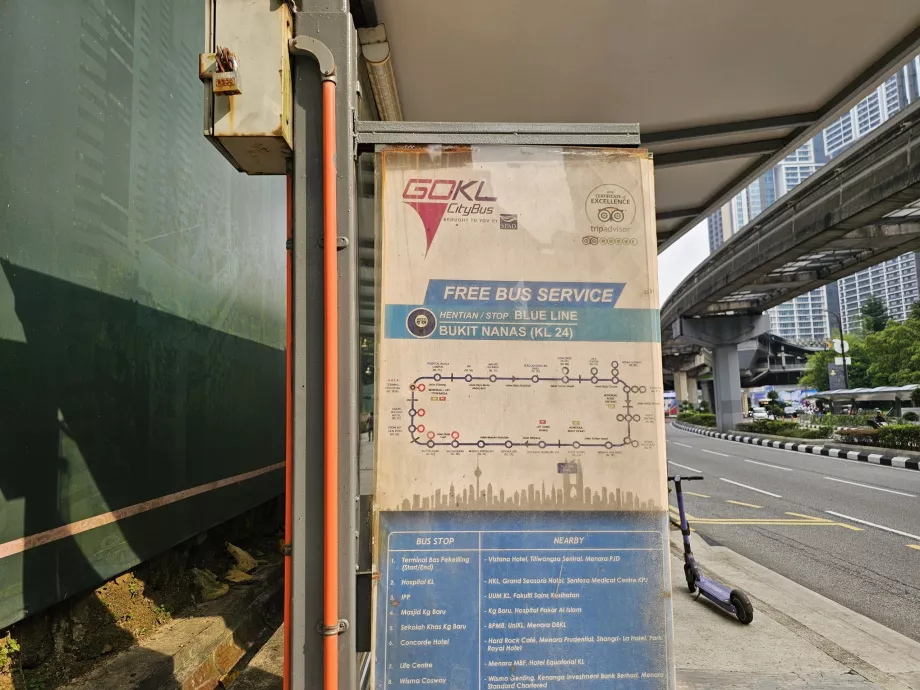 Linee di autobus gratuite