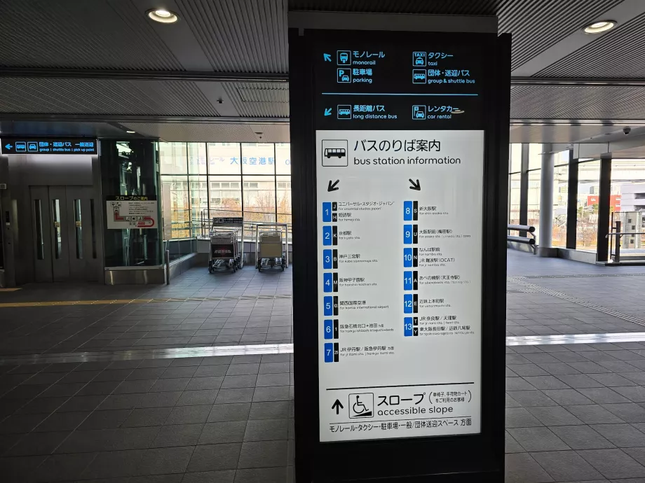 Informazioni sulle fermate degli autobus