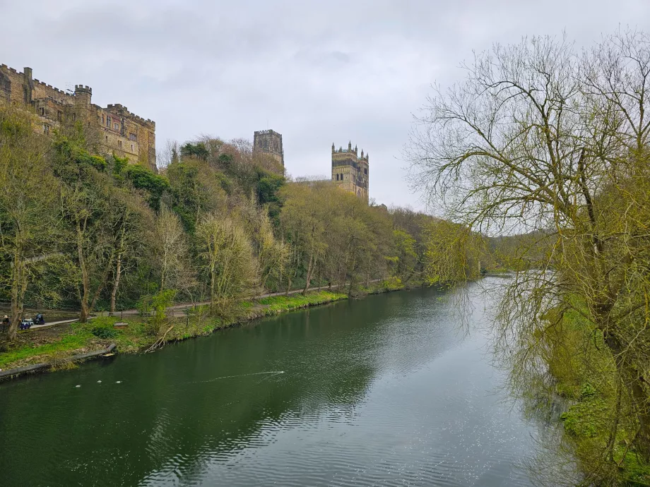 Vista dal ponte di Framwellgate