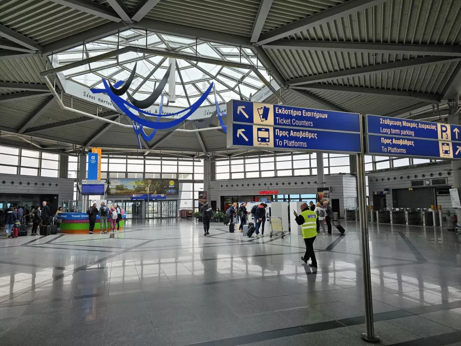 Stazione della metropolitana, Aeroporto di Atene