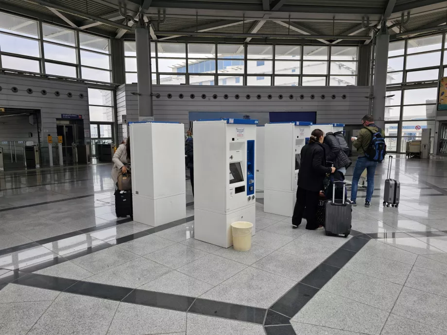 Biglietterie automatiche nella metropolitana