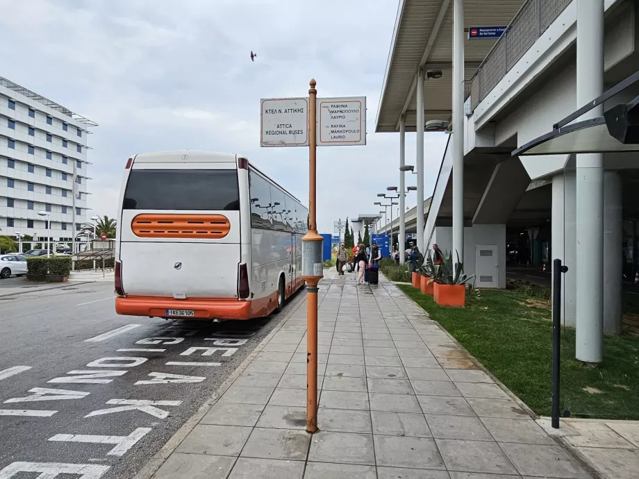 Fermata dell'autobus regionale