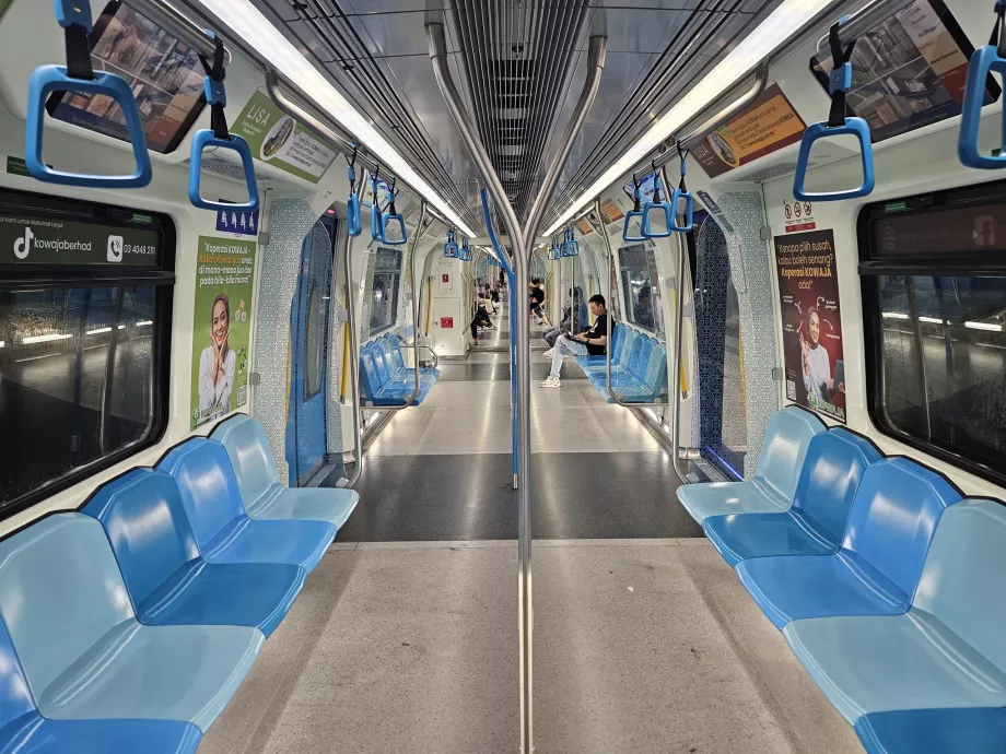 Interno del treno