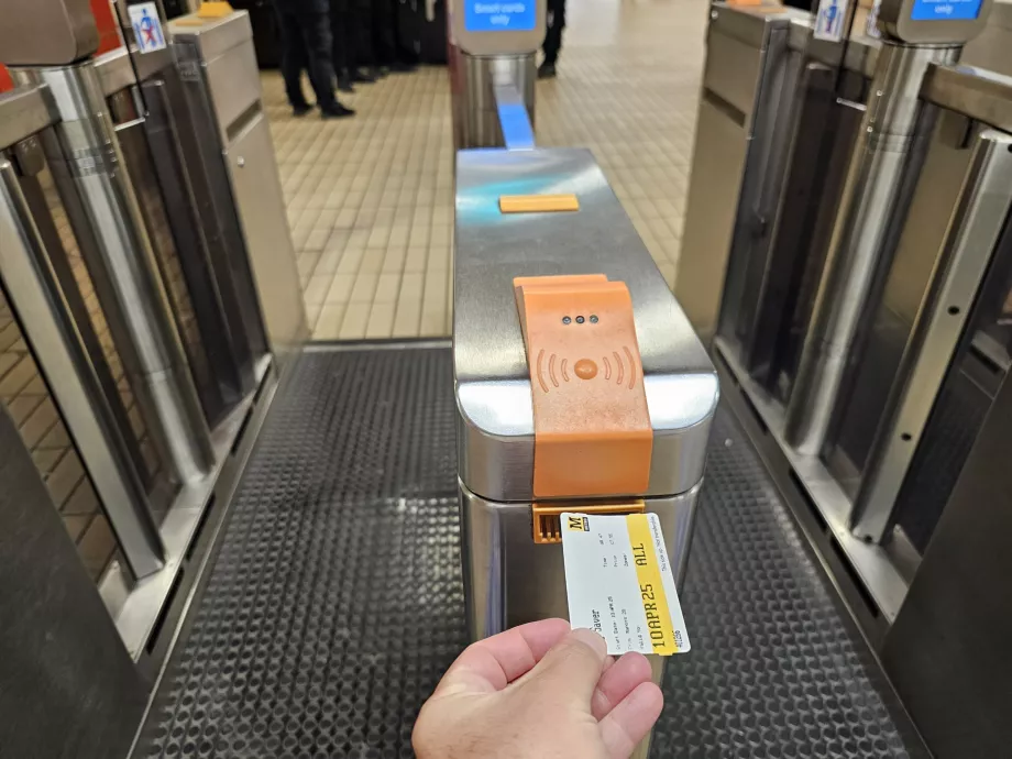 Tornello della metropolitana