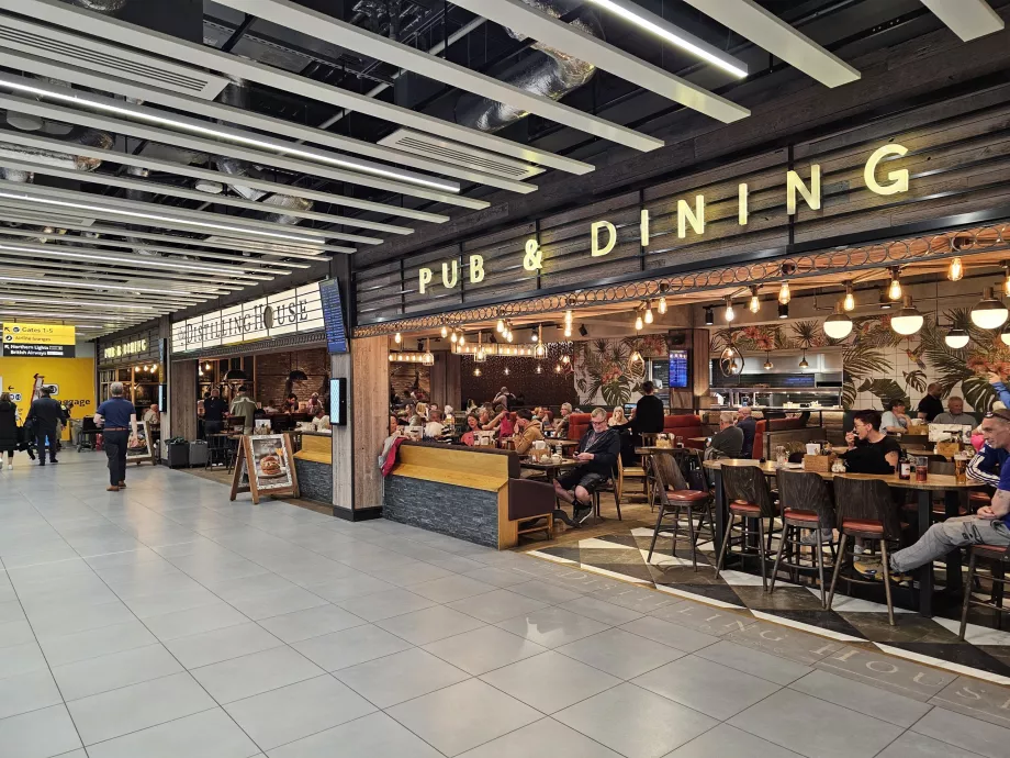 Ristorante, parte di transito