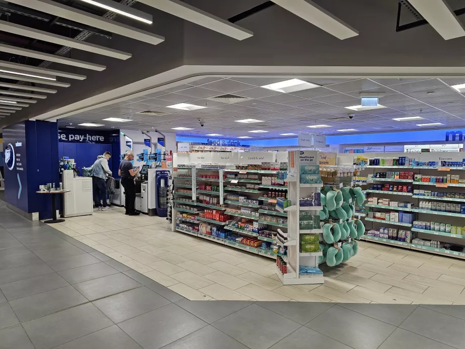 Farmacia, sezione di transito