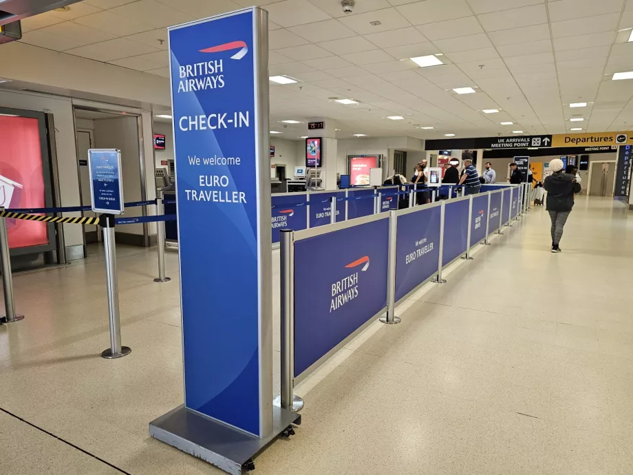 Check-in in aeroporto