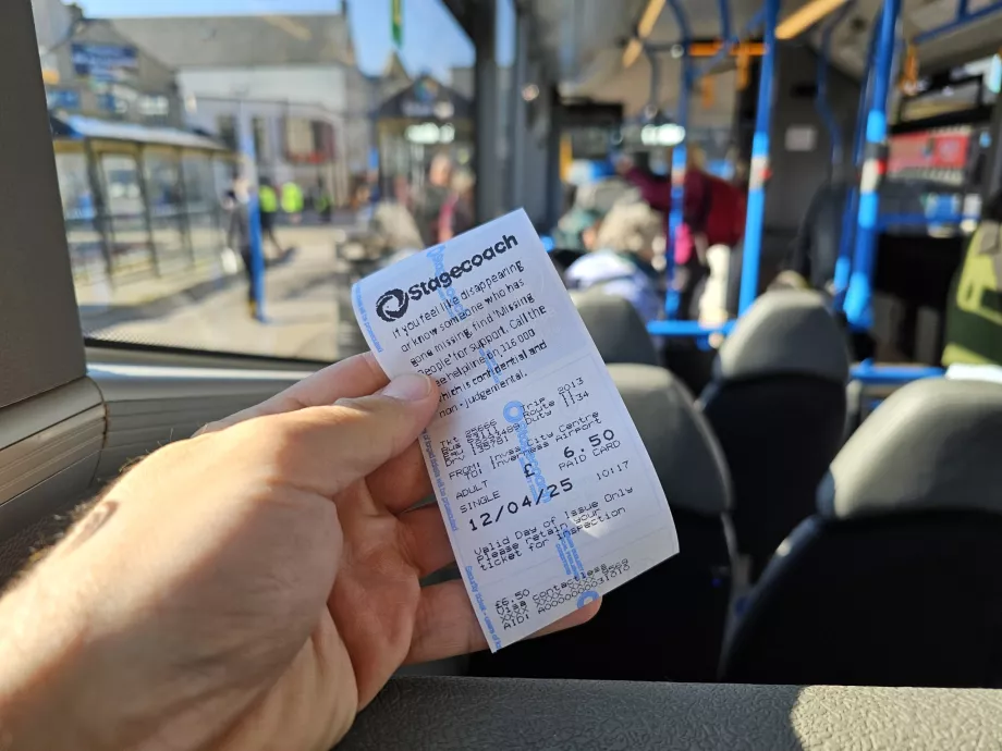 Biglietto dell'autobus