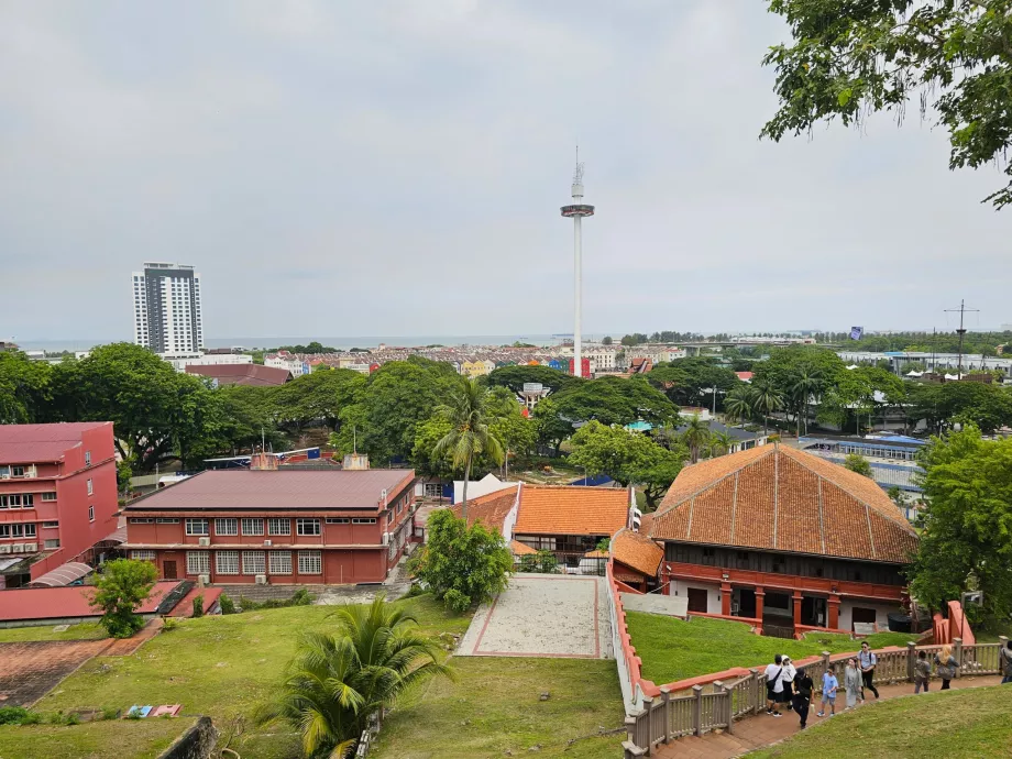 Vista da Bukit Melaka