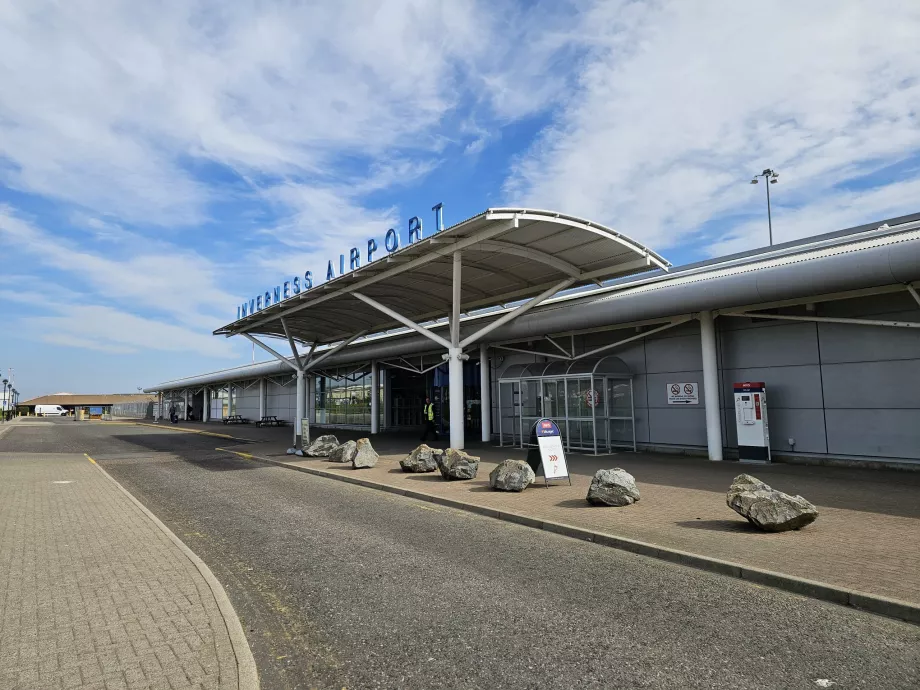 arrivo dall'aeroporto di Inverness