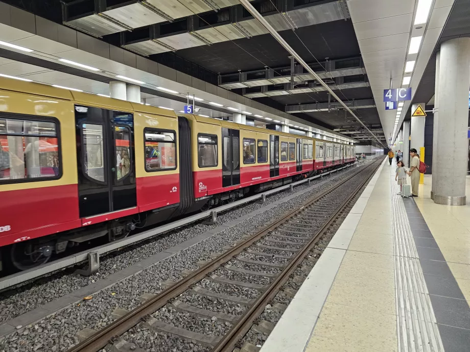 S-Bahn all'aeroporto di BER