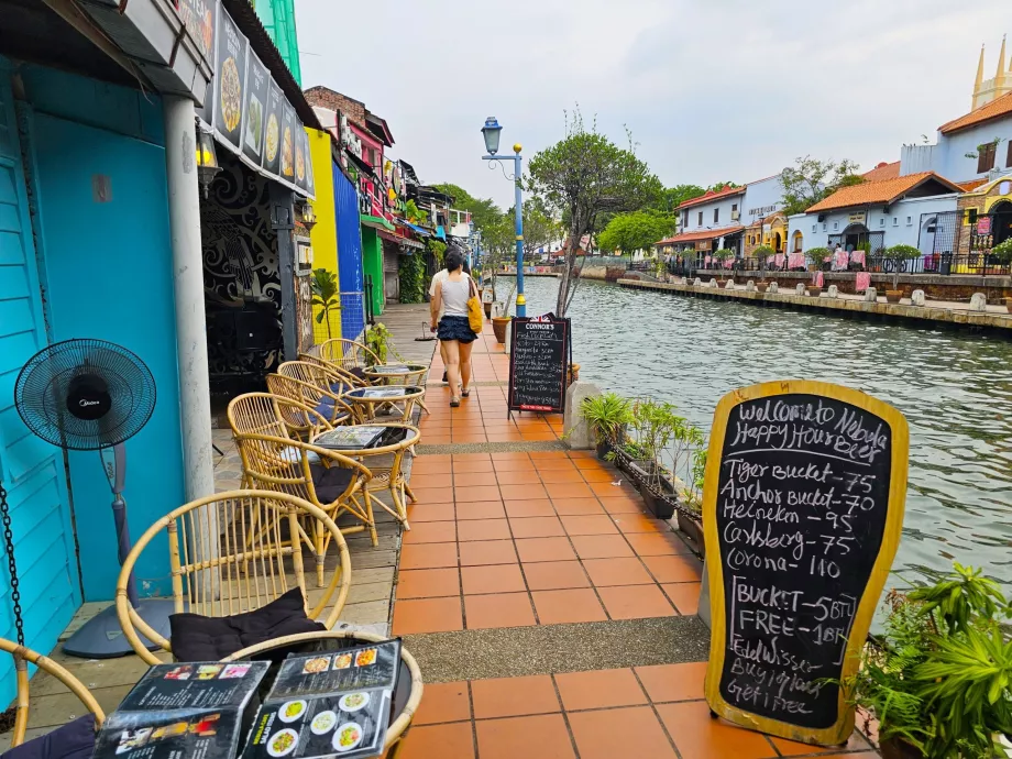 Passeggiata sul fiume Malacca