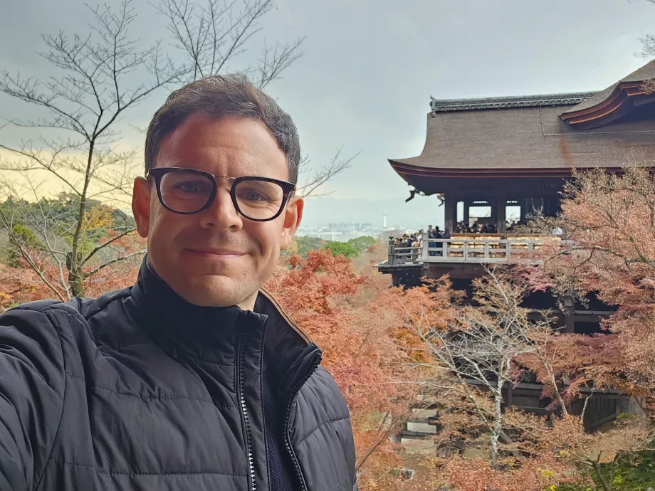 Io al tempio Kiyomizu-dera