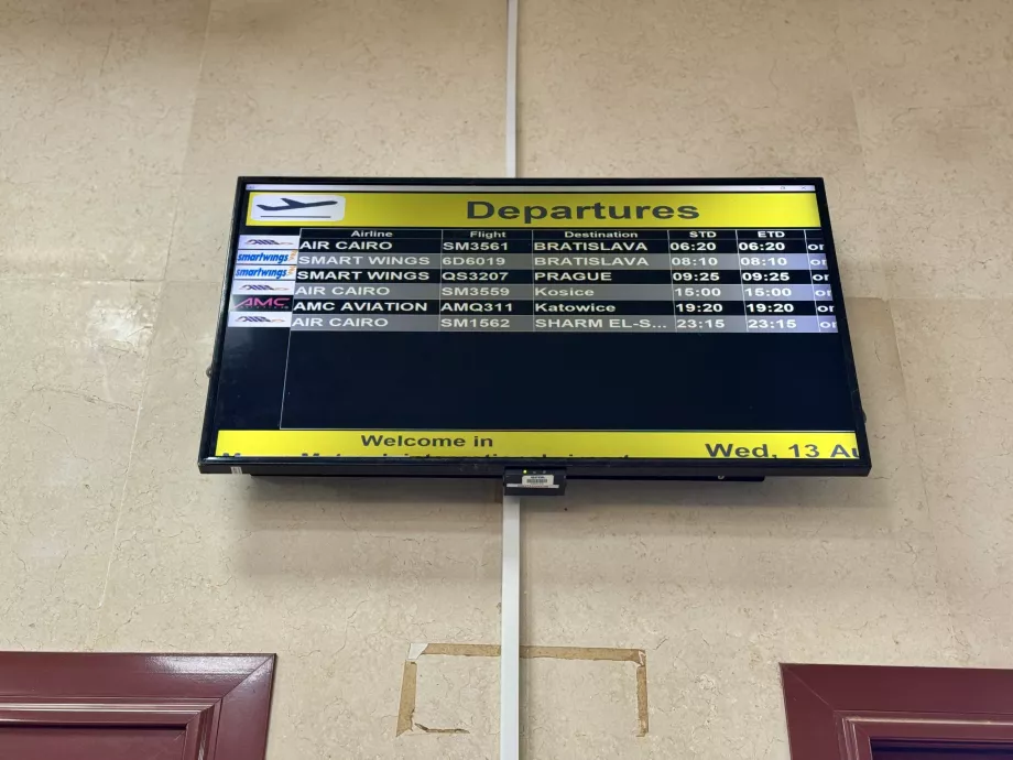 Partenze dall'aeroporto di Marsa Matruh MUH