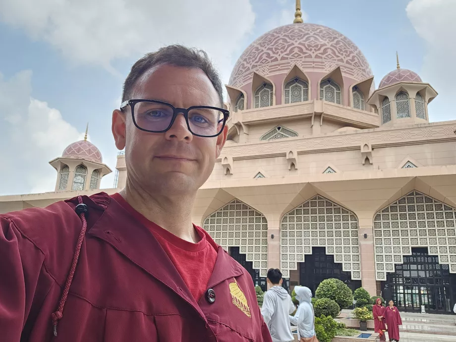 Io nella Moschea di Putra