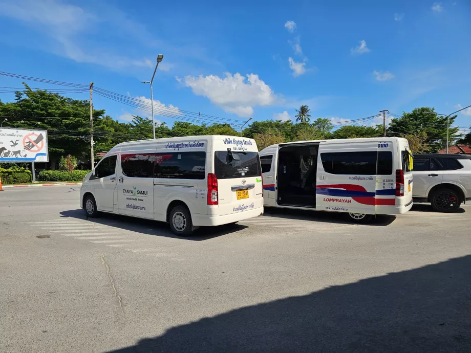 Minivan Lomprayah ai traghetti