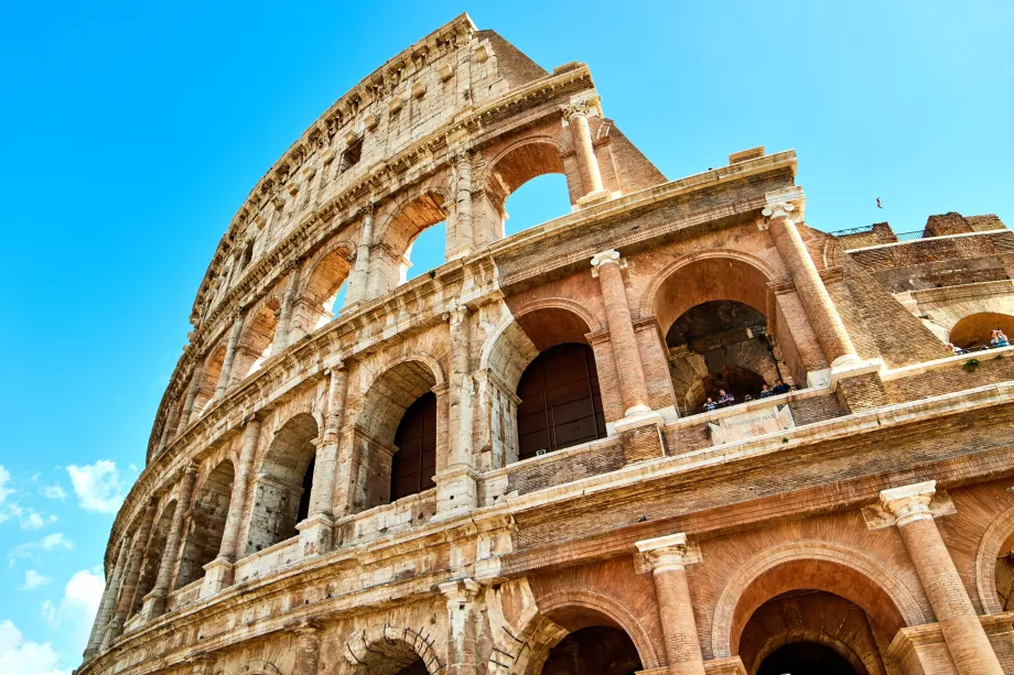Vista sul Colosseo