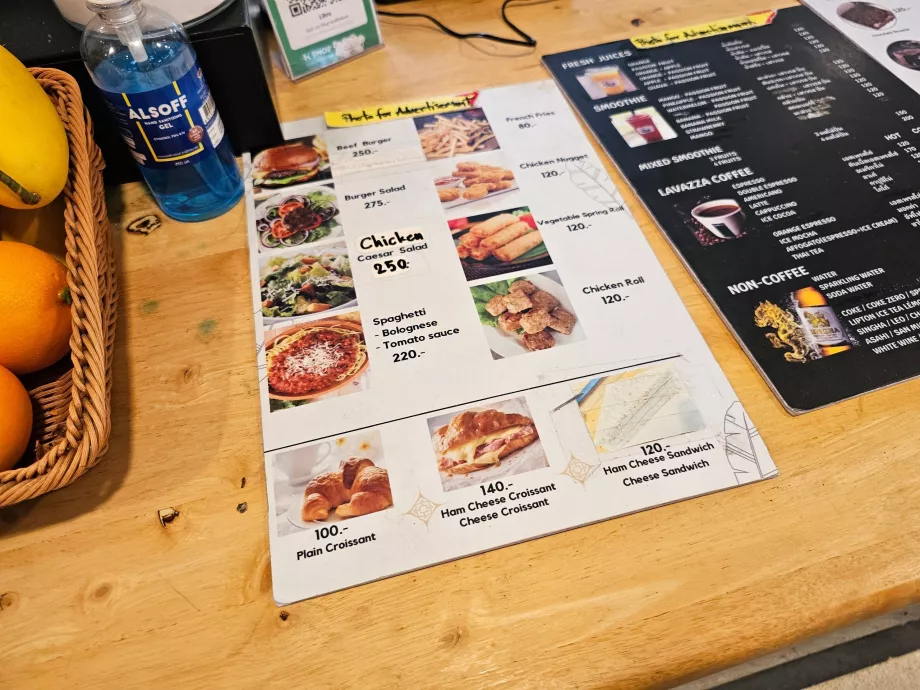 Prezzi del rinfresco