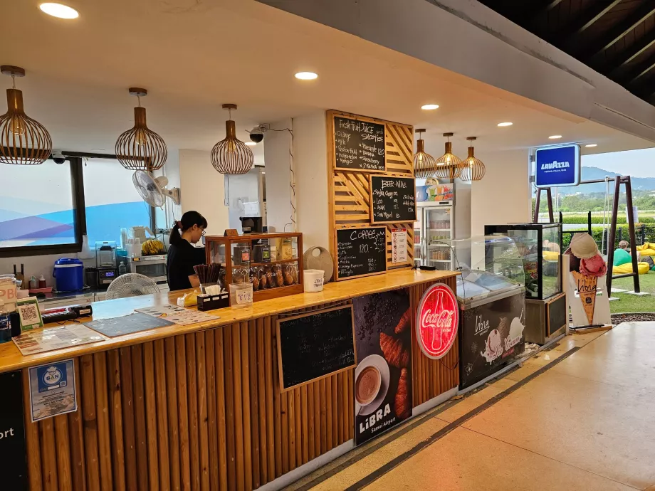 Caffè e ristoranti, sezione internazionale, zona di transito