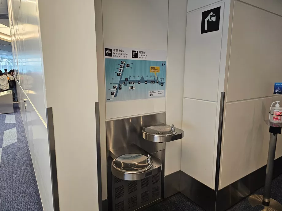 Acqua potabile nella zona di transito