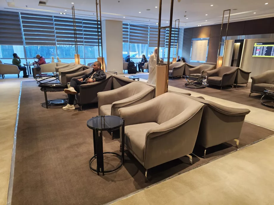 Zona tranquilla e posti a sedere