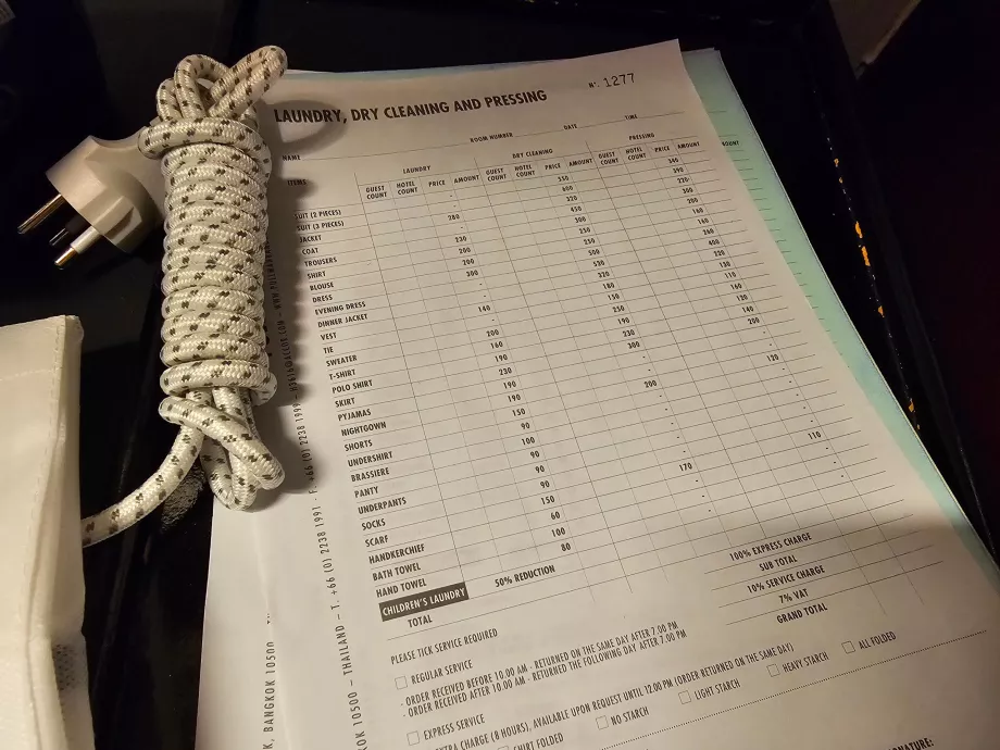 Servizio di lavanderia