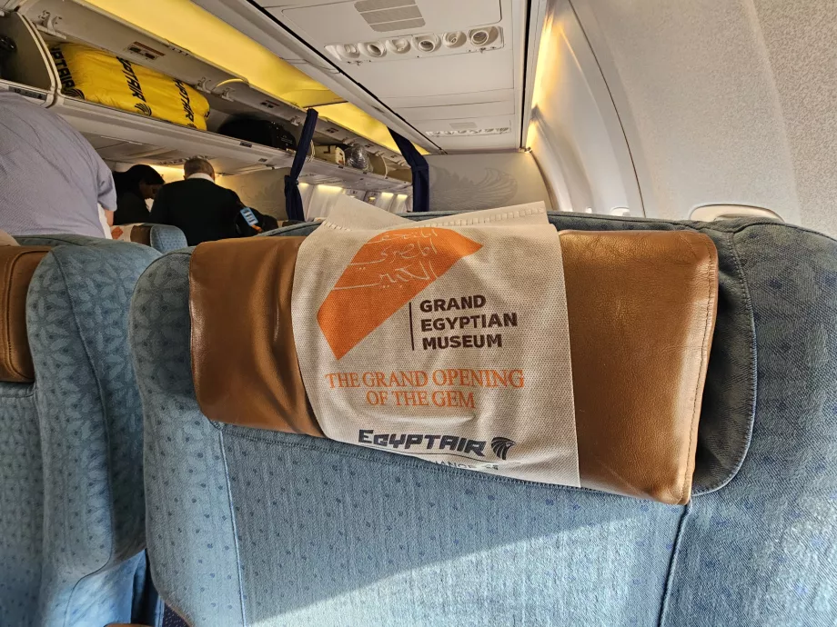 Dettaglio del poggiatesta