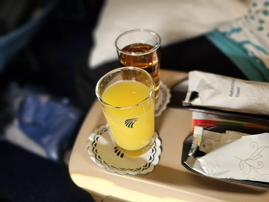 Aperitivo di benvenuto prima della partenza