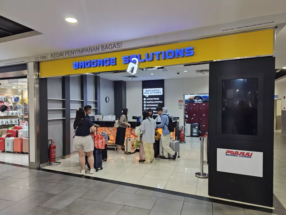Deposito bagagli, Terminal 2