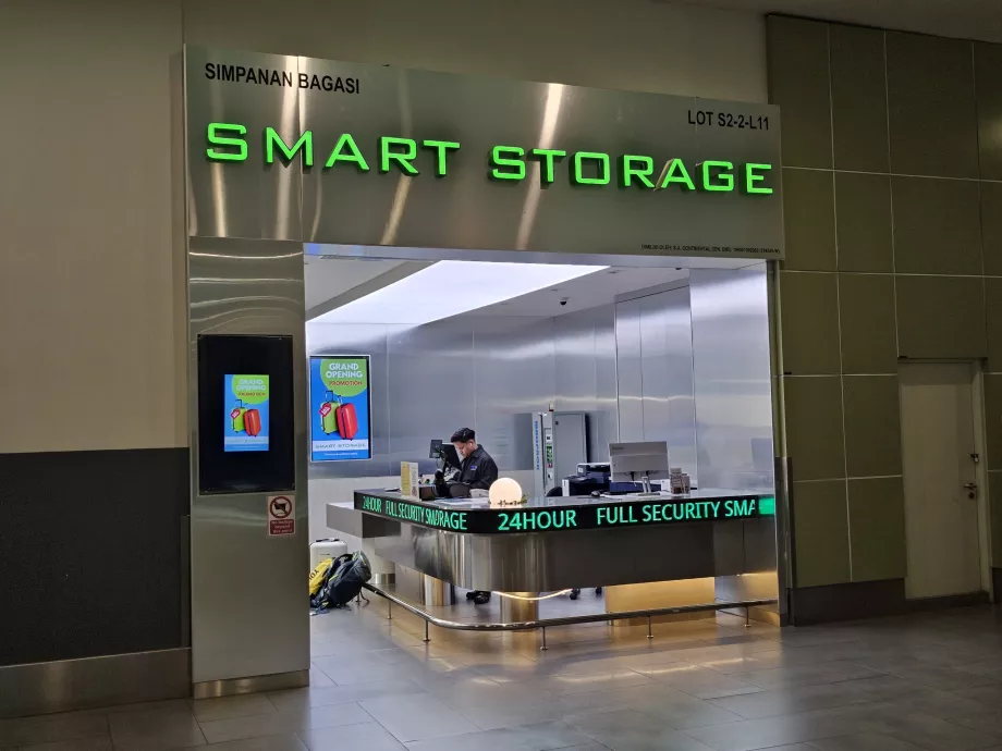 Deposito bagagli supplementare, Terminal 2