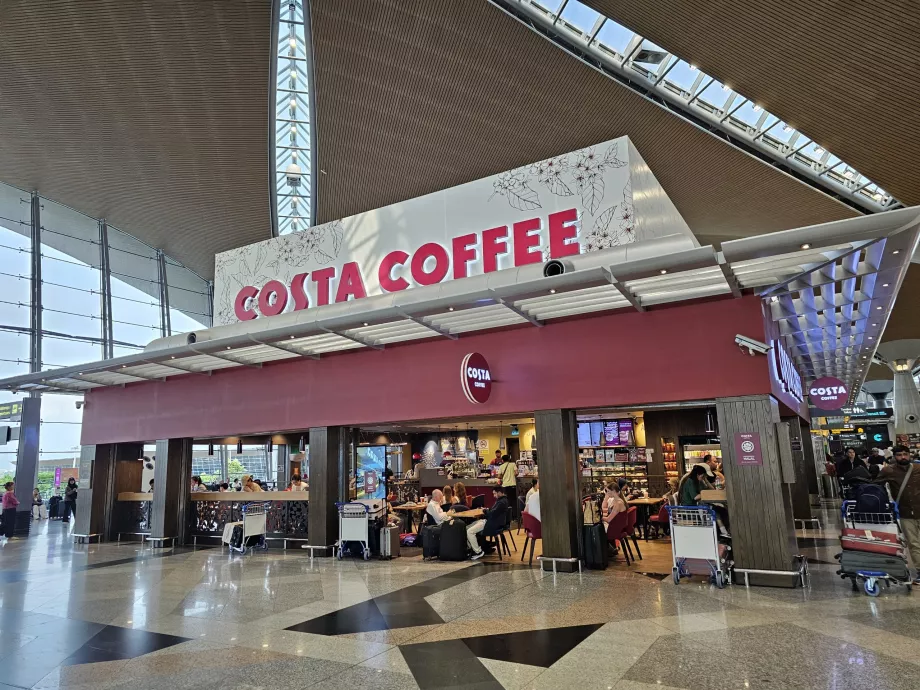 Costa Coffee, Terminal 1, area pubblica