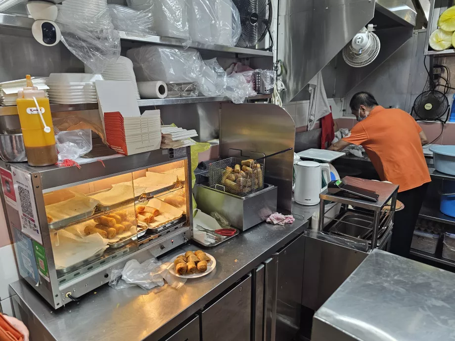 Centro alimentare del complesso di Chinatown