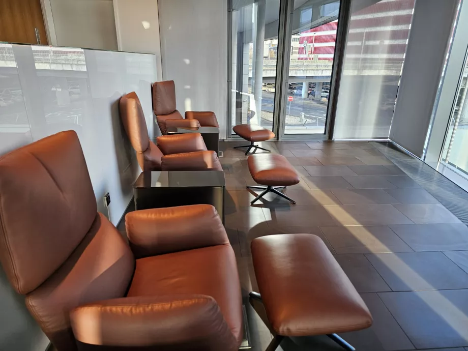 Ambiente lounge - sedili confortevoli