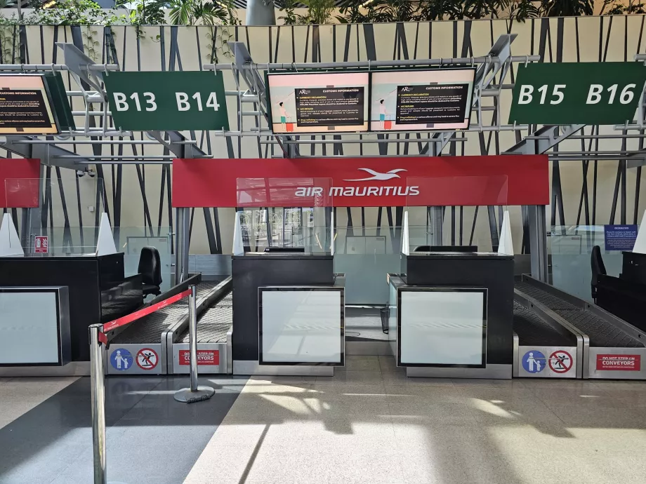 Check-in Air Mauritius