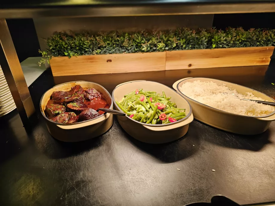 Buffet - menu del pranzo