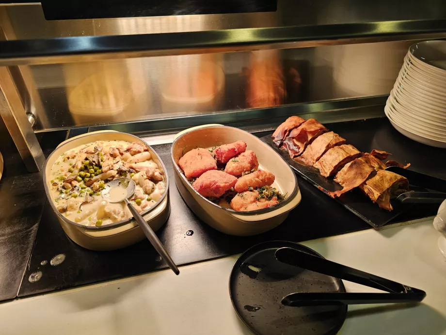 Buffet - menu del pranzo