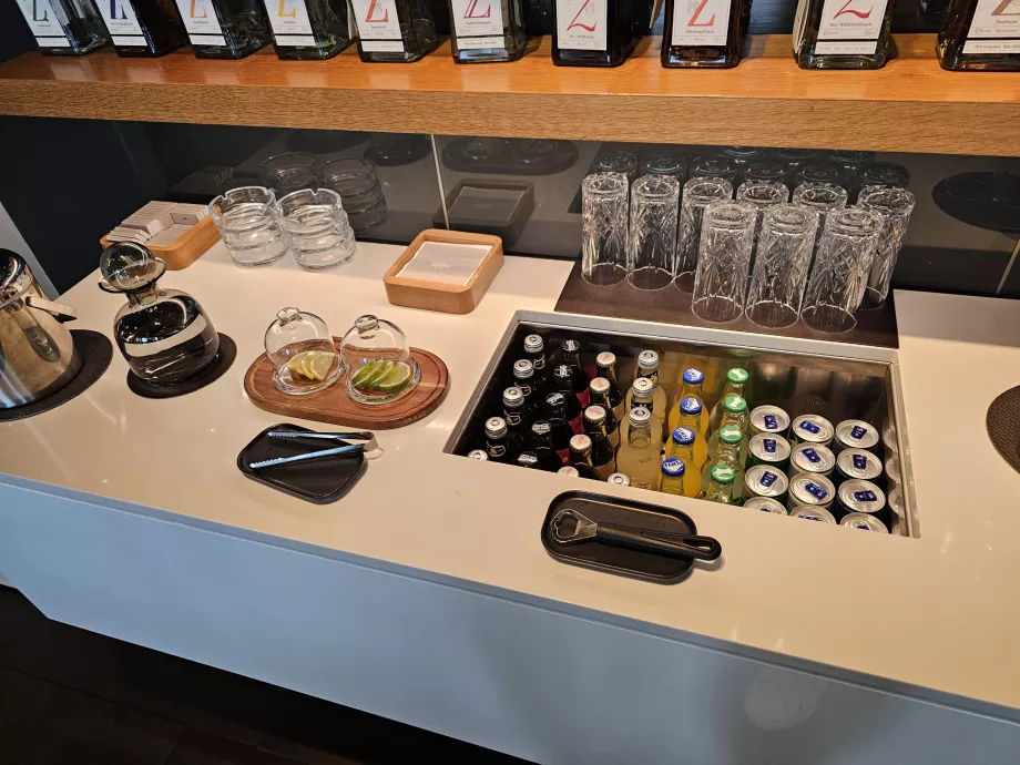 Bevande nella sala fumatori