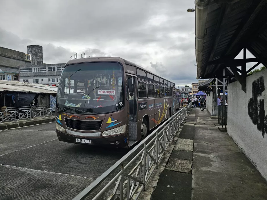 Stazione degli autobus di Mahebourg