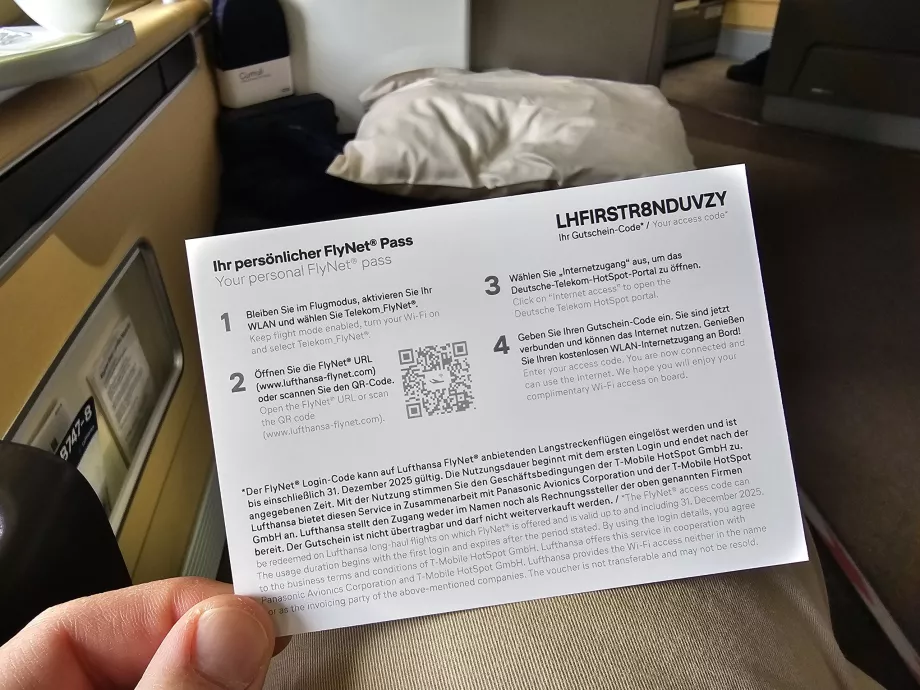 Codice per l'accesso gratuito a Internet