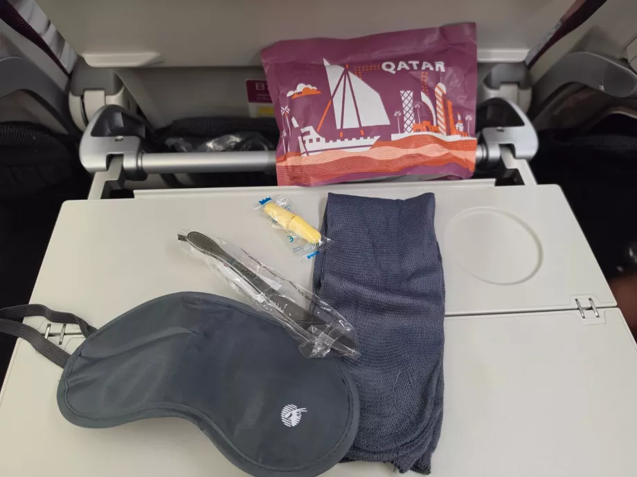 Contenuto del kit di cortesia