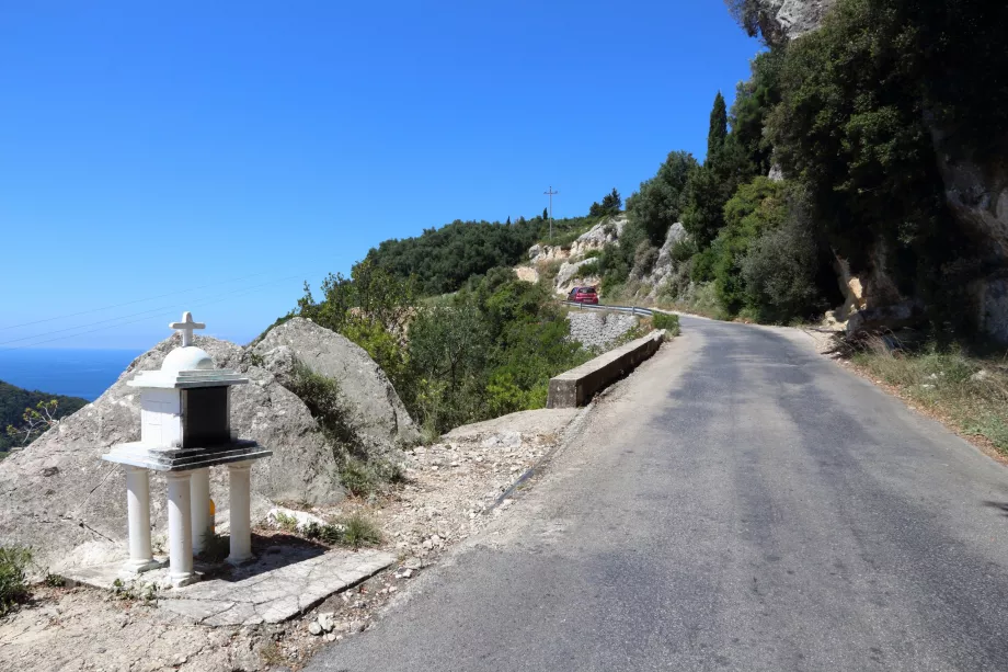 Strade a Corfù