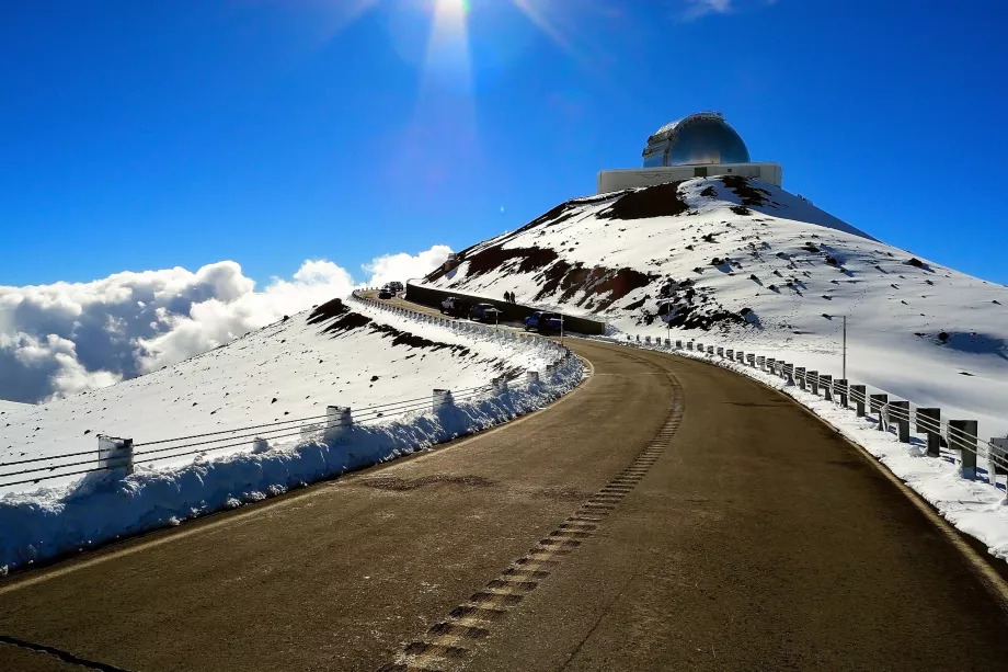 Mauna Kea in inverno