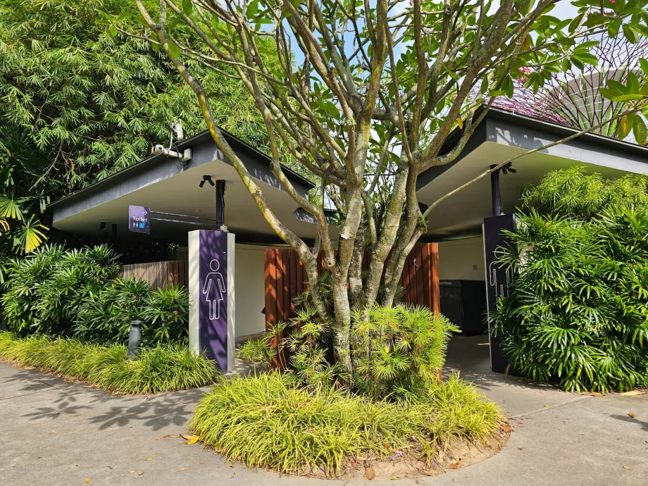 Gardens by the Bay, toilette gratuita