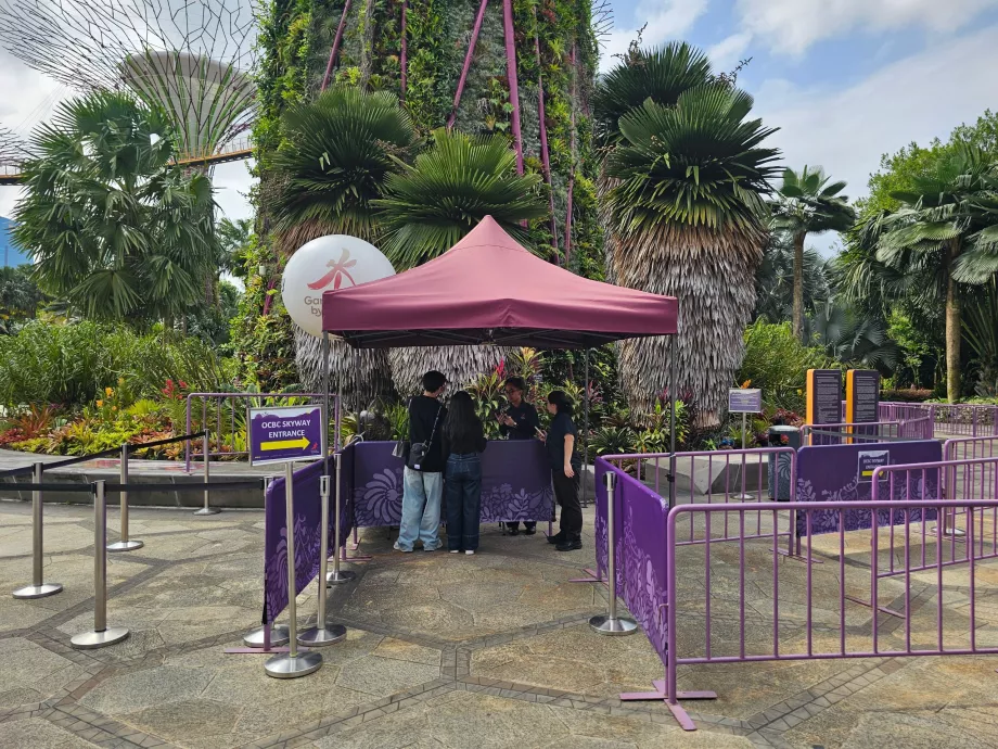 Gardens by the Bay, ingresso all'Osservatorio Supertree
