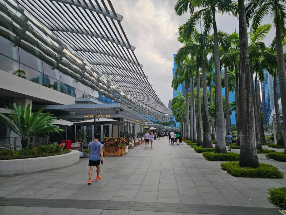 Passeggiata davanti a MBS